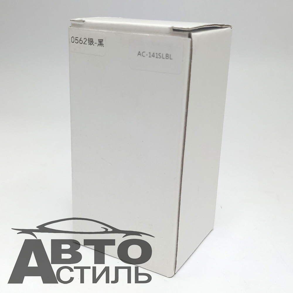 Ручка КПП  декоративная "Coolpart"- AC-141SLBL Silver-Black