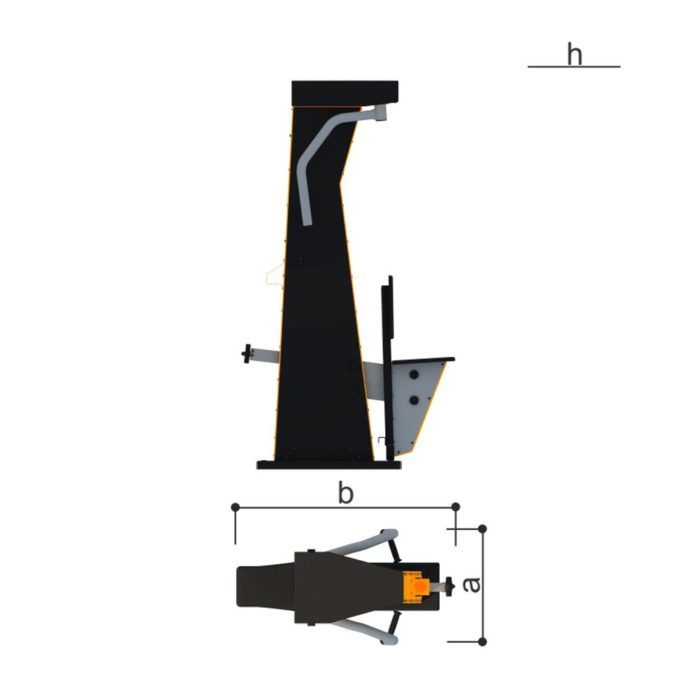 Уличный тренажер «Разведение рук» Romana 207.46.10