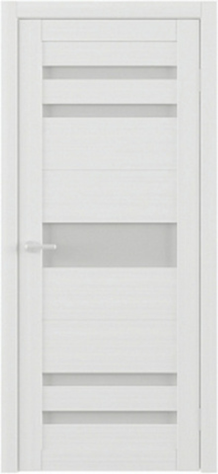 Межкомнатные двери T-10, EcoTex, Лиственница белая