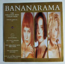 Винтажная виниловая пластинка LP Bananarama The Greatest Hits Collection (Edicion Especial 2 LP) (Spain 1988)