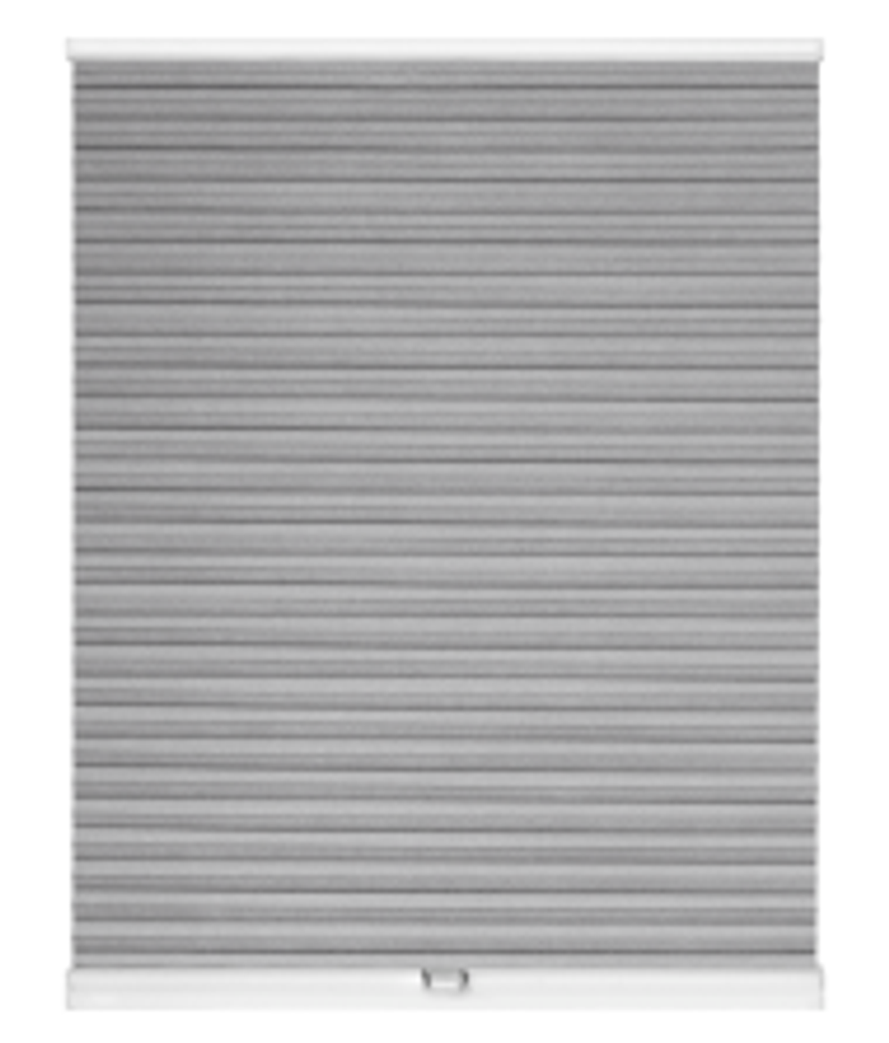 Штора плиссе Стандарт с ручками, ткань Аргентум СН арт. 4552 серый, цвет комплектующих белый, серый, антрацит, черный, коричневый, кремовый и т д