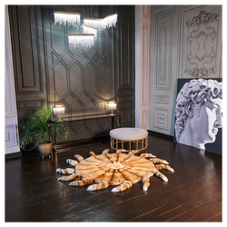 Меховой ковер «Очарование Осени»