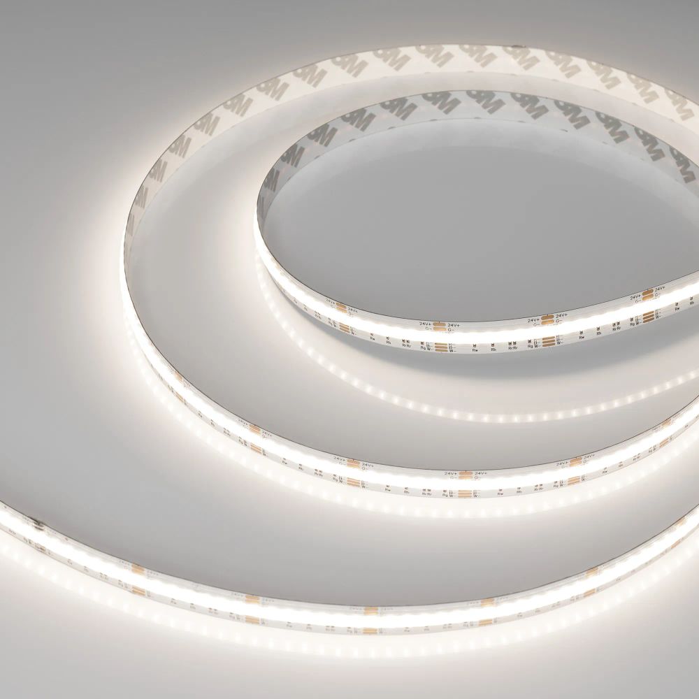 Светодиодная лента CSP-X840-12mm 24V RGBW-Day (17.2 W/m, IP20, 5m) (Arlight, 5 лет) 046936