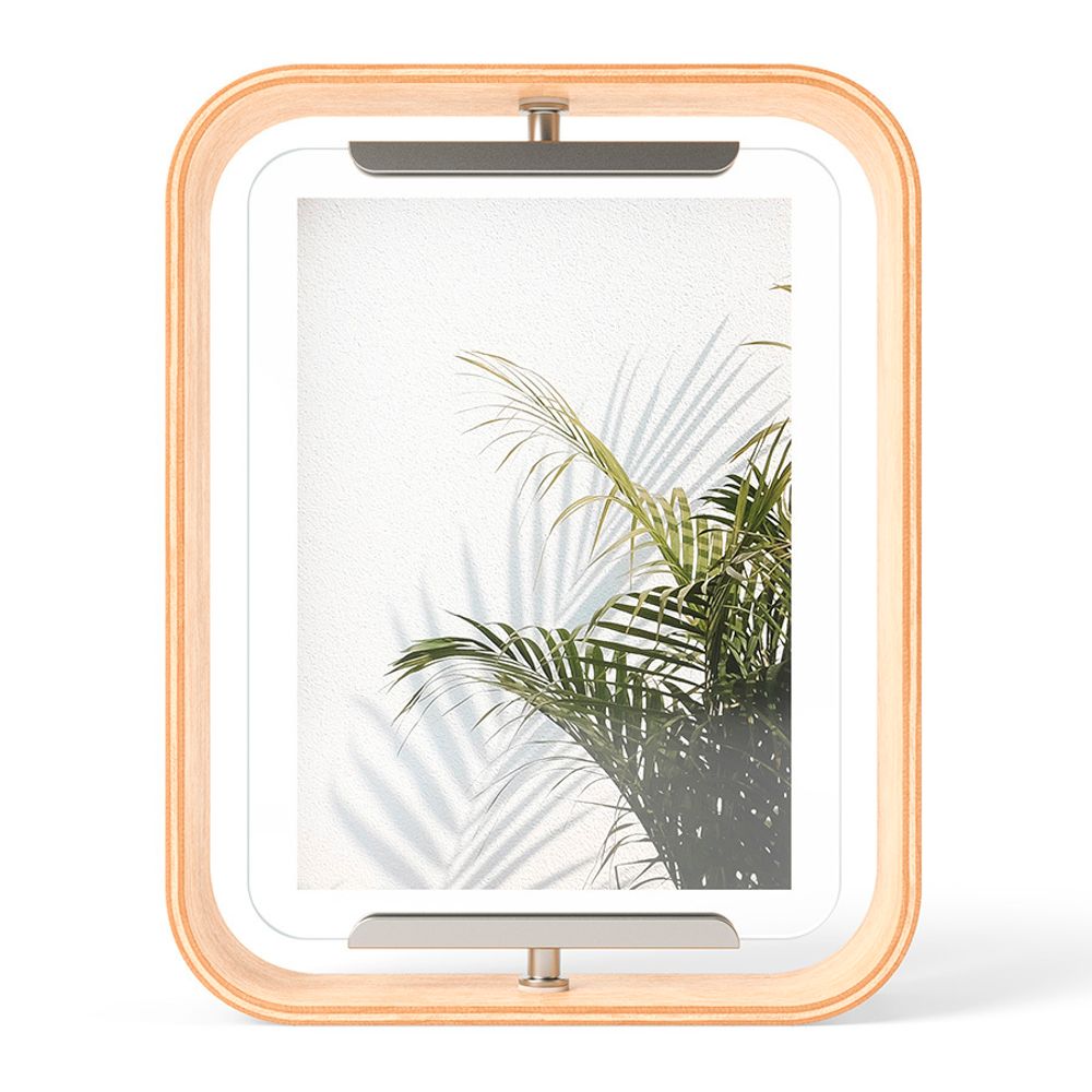 Фоторамка двухсторонняя Bellwood, 19х24, натуральное дерево