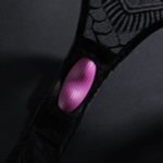 Фиолетовый клиторальный стимулятор Edeny с управлением через приложение