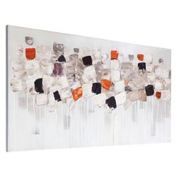 Панно декоративное Fleur, 80х140 см, бежевое