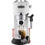 Кофеварка De'Longhi Dedica EC685.W белый