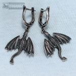 Серьги "Драконы"