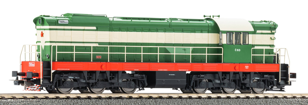 Тепловоз T669.0 ČSD + звуковой декодер, эпоха IV