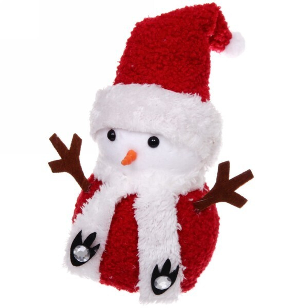 Снеговичок «Кудряшка» 26 см, микс