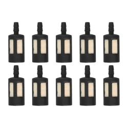 10 шт. общий топливный фильтр для бензиновой садовой техники, триммера, бензопилы, карбюратора, садового инструмента, сменный топливный фильтр