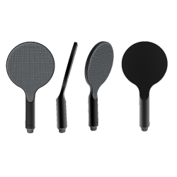 Bossini Apice смеситель для ванны, кнопочный переключатель на 2 выхода, излив 207 мм с аэратором, ручной душ Ø 140 мм на фиксированном держателе, шланг