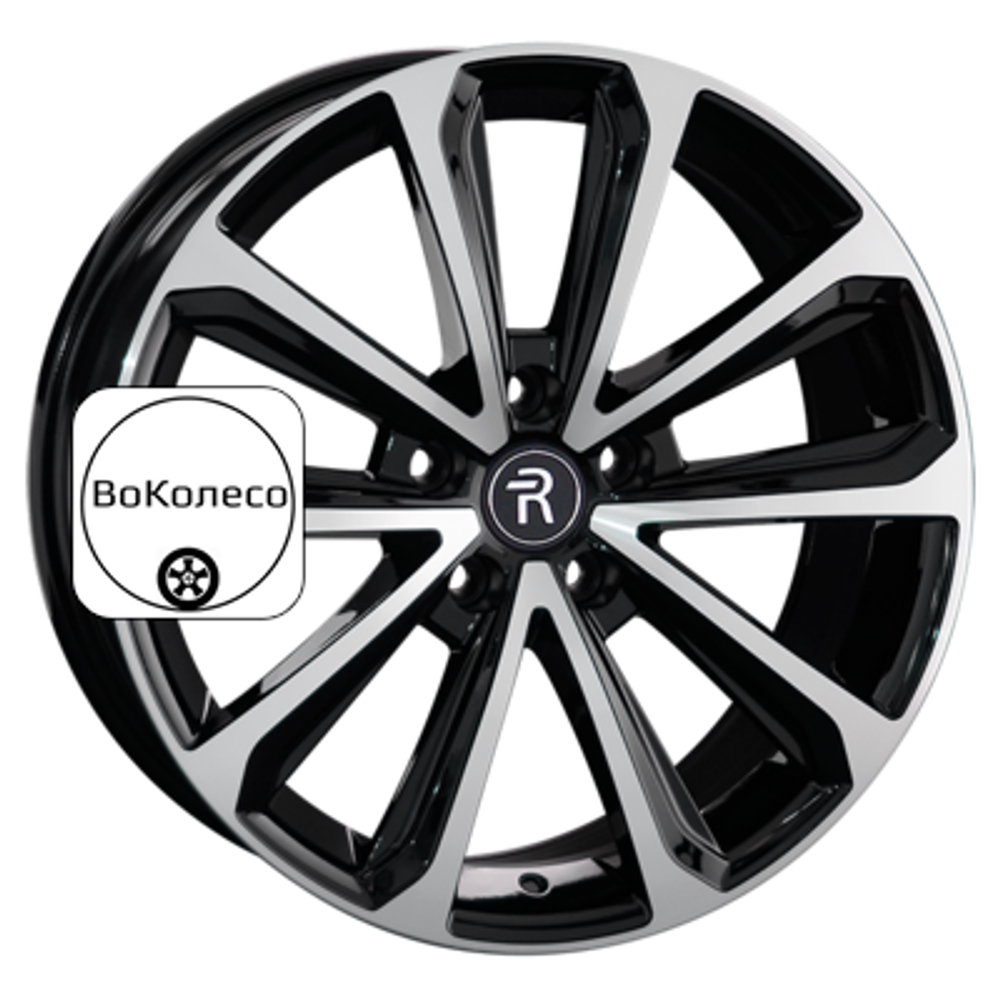 8x18/5x114,3 ET30 D60,1 LX158 BKF (конус, C570) Replay