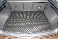 Коврик в багажник для VOLKSWAGEN Tiguan, 2017-, кроссовер, 1 шт. (полиуретан) арт.ELEMENT5154B13