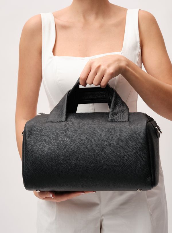 Кожаная сумка Bowling DBR 31378 черный