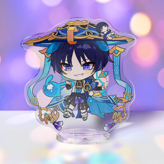 Фигурка акриловая Геншин Импакт Странник, Genshin Impact