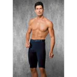 Мужские трусы боксеры удлиненные темно-синие Doreanse 1785 Navy