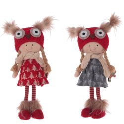 GAEM Игрушка набивная "Девочка", L15 W8 H42/37,5 см, 2в.