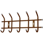 Вешалка настенная 470*215*85 (5 крючков) медный антик ВНТ5/А