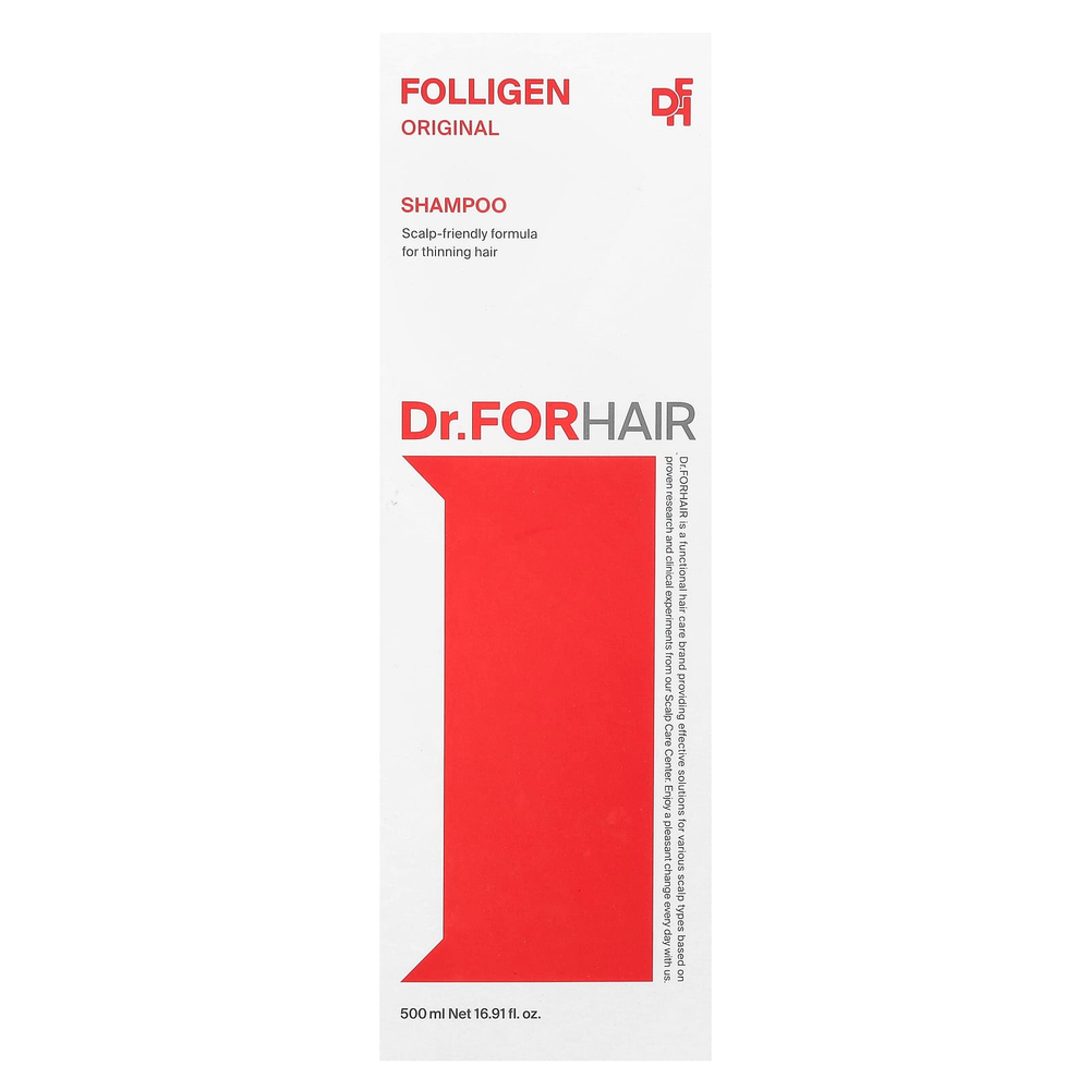 Dr.ForHair, Folligen, шампунь, 500 мл (16,91 жидк. унции)