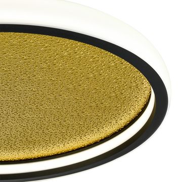 Потолочный светильник 60W 3000-6500K 7736/60L белый/золотой/черный MITRA SHIMMERS Sonex