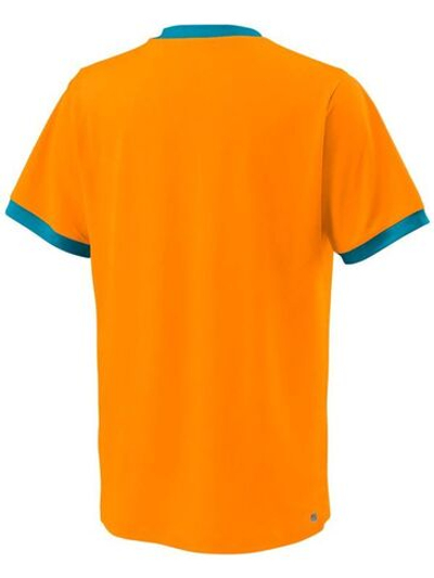 Футболка для мальчика теннисная Wilson B Competition Crew - koi orange