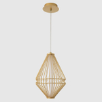 Светильник подвесной Crystal Lux CUADRA SP18W LED GOLD