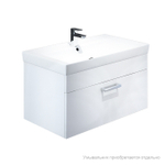 Тумба IDDIS New Mirro, 80 см, подвесная, белая, NMIR80Wi95