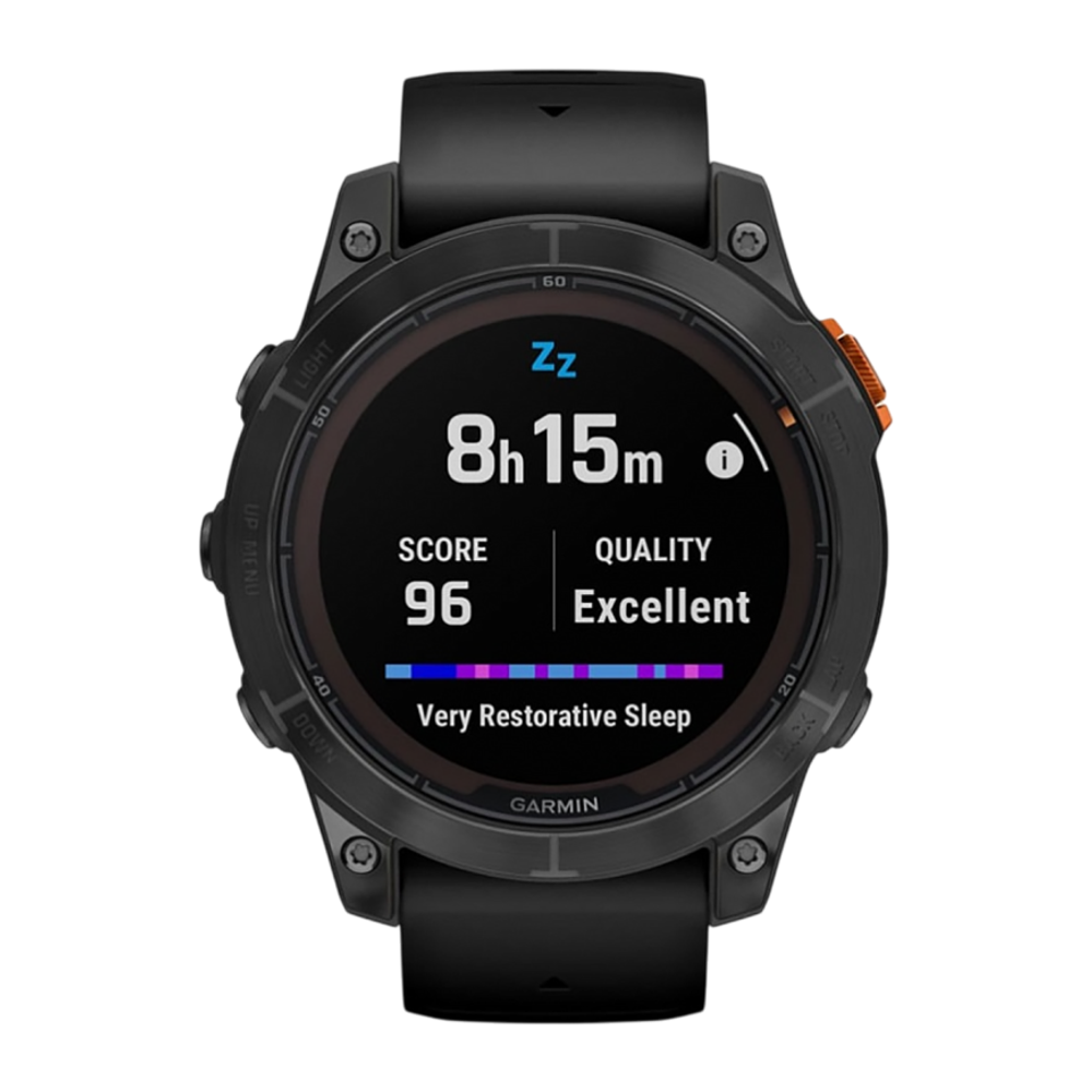 Спортивные часы Garmin fenix 7 Pro Solar Edition, 47 мм, чёрный силиконовый ремешок Сланцево-серый безель из нержавеющей стали, дисплей Solar со стеклом Power Glass. Ремешок с классической застёжкой — на запястье обхватом 125–208 мм