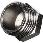 Ниппель STOUT переходной никелированный 1/2"x1/4" НР/НР