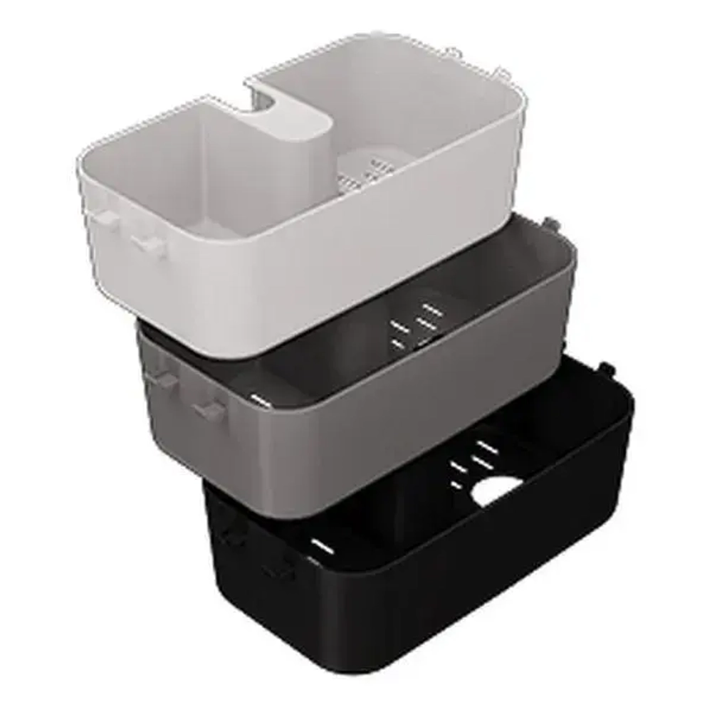 Полка для душа Kvina (базальт)