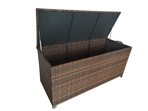 Сундук из искусственного ротанга для хранения подушек из искусственного ротанга ХАРОМА 460л