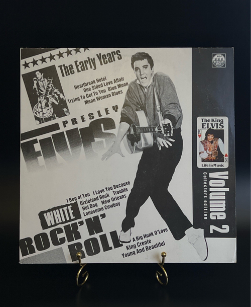 LP (Vol 2) Elvis Presley - White Rock'n'Roll. Виниловая пластинка 12 дюймов