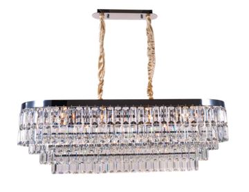 2752R/14A CHROME+CLEAR (1) Люстра (в 2-х коробках) NW