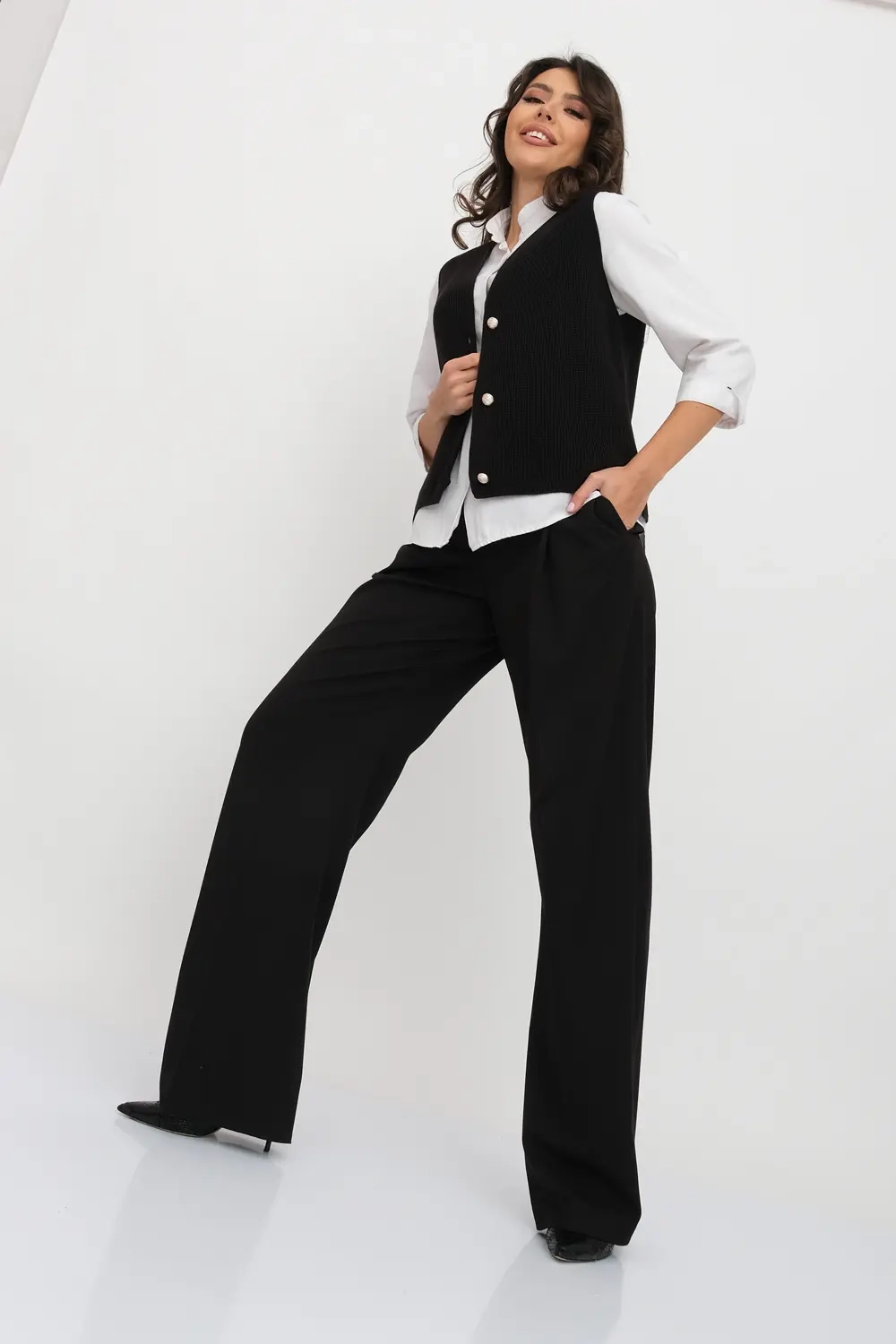 Жилет М 3319/черный