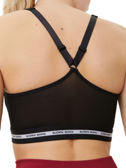 ТОП теннисный Björn Borg Performance Top Mid V Support W - black beauty