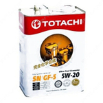 Масло моторное TOTACHI Ultra Fuel SN Синтетика 5W-20, 4 л