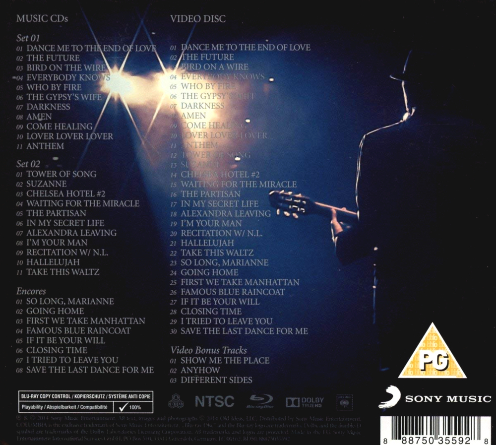 Leonard Cohen / Live In Dublin (3CD+Blu-ray)