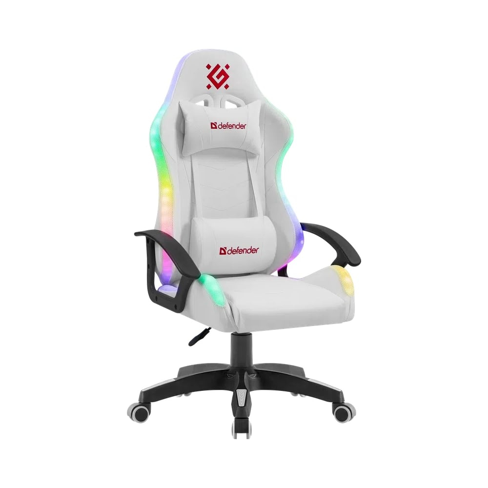 Игровое кресло DEFENDER Factor X RGB White