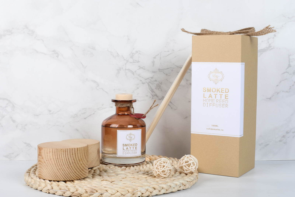 Сандал и Карамель 180мл Ароматический диффузор Sofi De MarkO