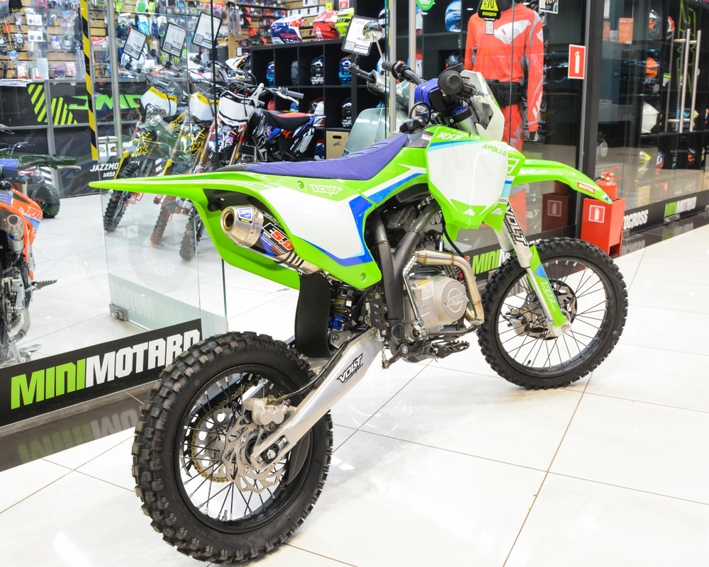Питбайк Apollo RXF Freeride 125LE 17/14 Зеленый