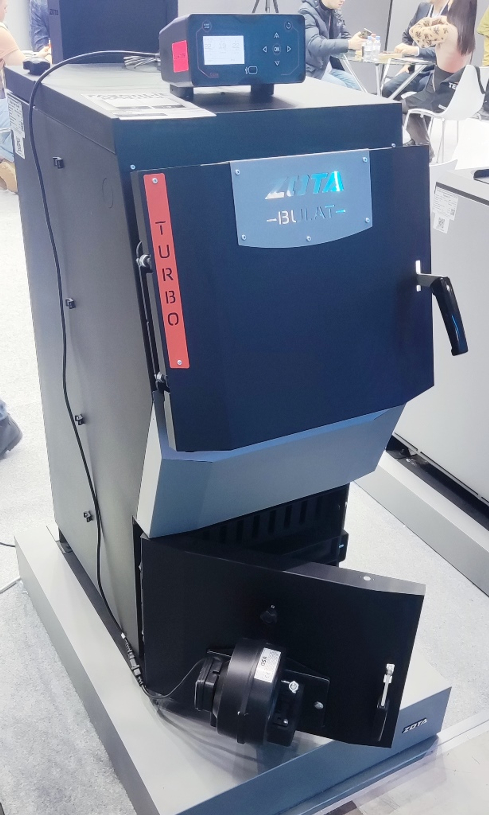 Котел твердотопливный ZOTA (Зота) Bulat Turbo 30 кВт