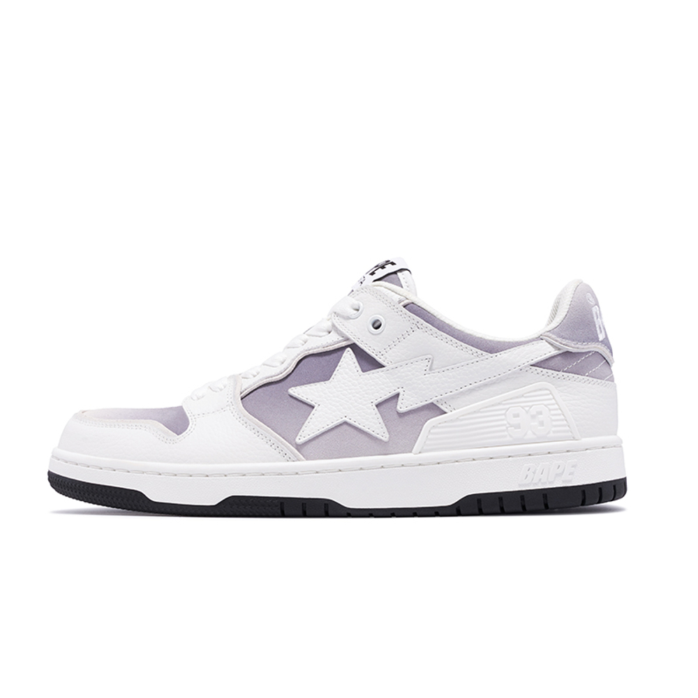 A Bathing Ape Bathing Ape Sk8 Sta Leather Sneakers
