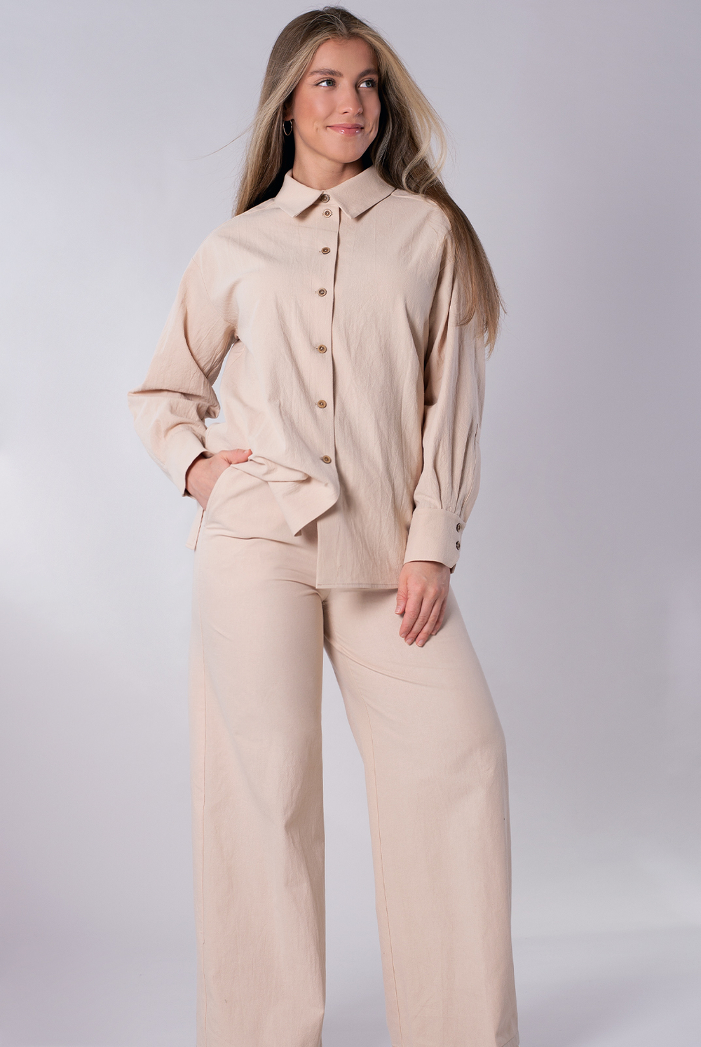 Брюки женские 3988ВП, натуральный #467Нат023988ВП