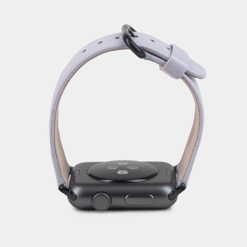 Ремешок для Apple Watch 40/41/42 mm из кожи козы, цвета сирени