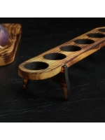 Деревянная Шотница для подачи. Цельный кедр