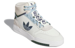 Adidas originals Drop Step Trend Retro lightweight, wear-resistant high panel shoes White and Blue