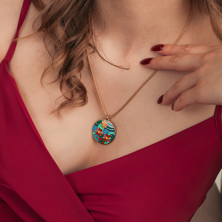 Колье Fiore Luna BP03790-2 G