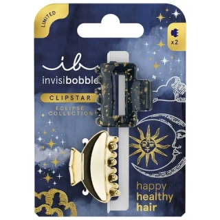 Заколка-крабик для волос invisibobble CLIPSTAR Eclipse Lunar Glam S