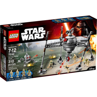 LEGO Star Wars: Самонаводящийся дроид-паук 75142